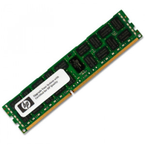 HPE 16GB PC3L-10600 (DDR3-1333 Low Voltage) dual-rank x4 1.35V Registered memory for Gen8, E5-2600v1 series, equal 664692-001, Replacement for 647901-B21, 647653-081