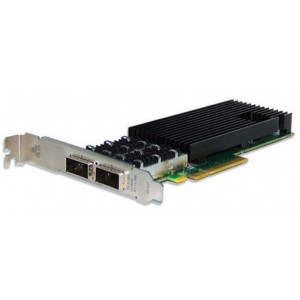 Silicom 40Gb PE340G2QI71-QX4 QSFP+ 40 Gigabit 2xPort Ethernet PCI Express Server Adapter X8 Gen3, Based on Intel XL710BM2, on board support for QSFP+, RoHS