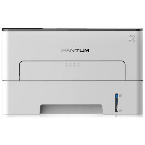 Принтер - лазерный Pantum P3020D, Printer, Mono laser, А4, 30 ppm (max 60000 p/mon), 500 MHz, 1200x1200 dpi, 32 MB RAM, Duplex, paper tray 250 pages, USB, start. cartridge 1000 pages (black)